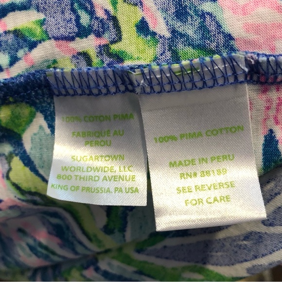 EUC Lilly Pulitzer Long Sleeved Tee dress - Picture 6 of 7